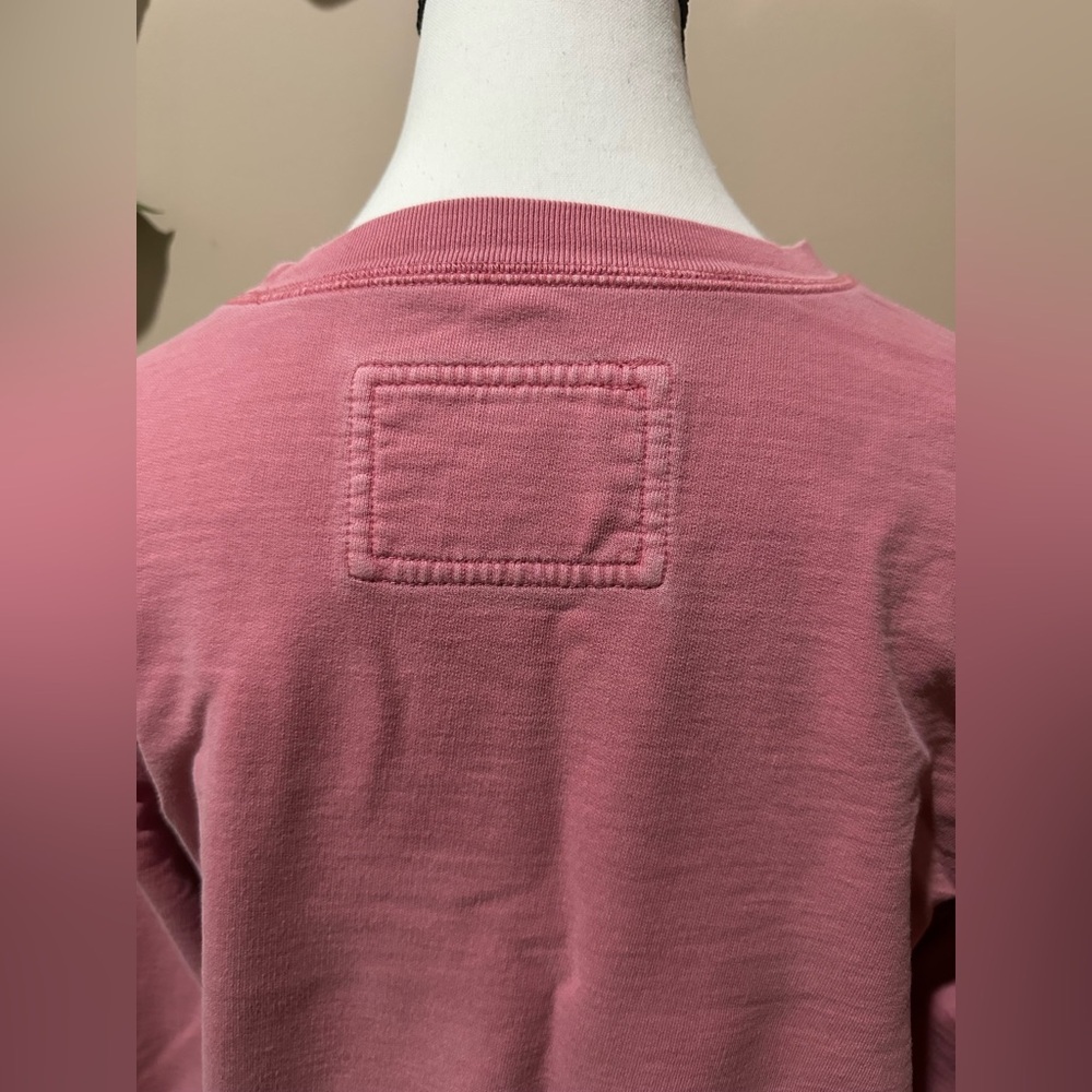 Small L.L. Bean Rose Pink Pullover - Picture 4 of 16